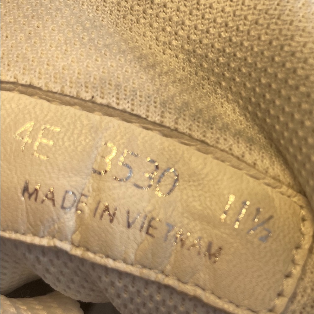 Prada Milano Men's White Sneakerssz 11.5 made in italy - Picture 12 of 16